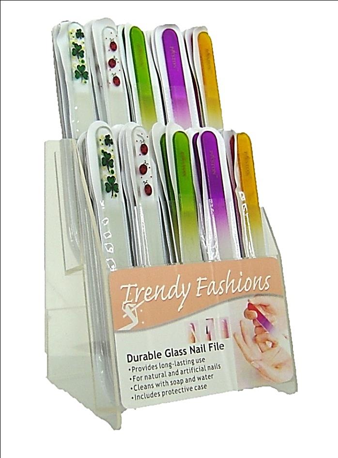 Design Plastic Nail Files Unit (50) Eldos
